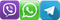 Viber Whatsapp Telegram